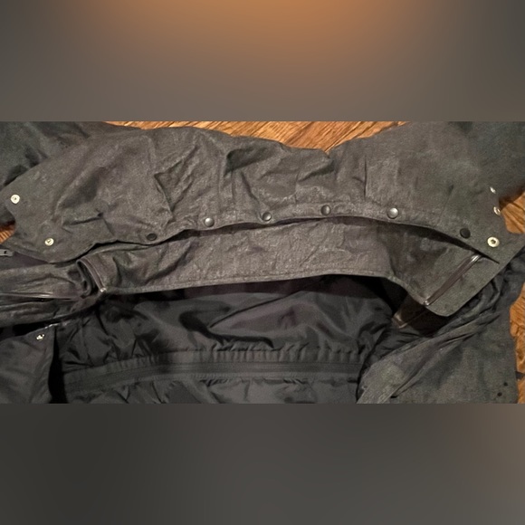 Adidas Stella McCartney Women’s Recco Ski Jacket Coat Charcoal Gray L - Picture 7 of 16